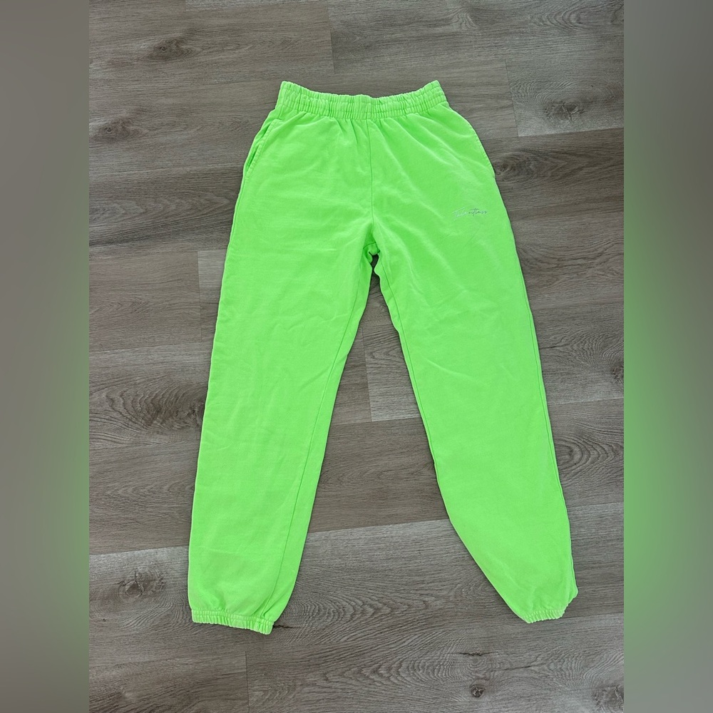 TALENTLESS NEON GREEN PANTS SIZE US S